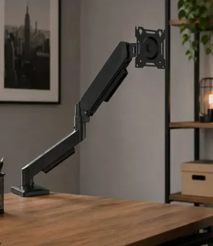 Suporte Para Monitores Articulado De Mesa Pistão A Gás 13-32