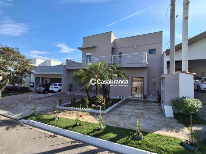 Sobrado com 3 quartos para alugar, 254 m² por R$ 7.000/mês - Condomínio Granja Deolinda -
