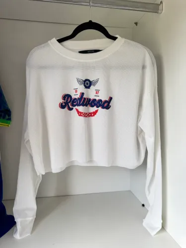 blusa cropped youcom branca