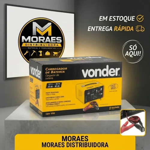 Carregador de bateria veicular Vonder CBV950