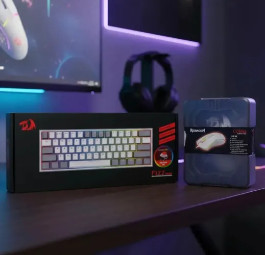 Kit Teclado e Mouse Gamer Redragon Original