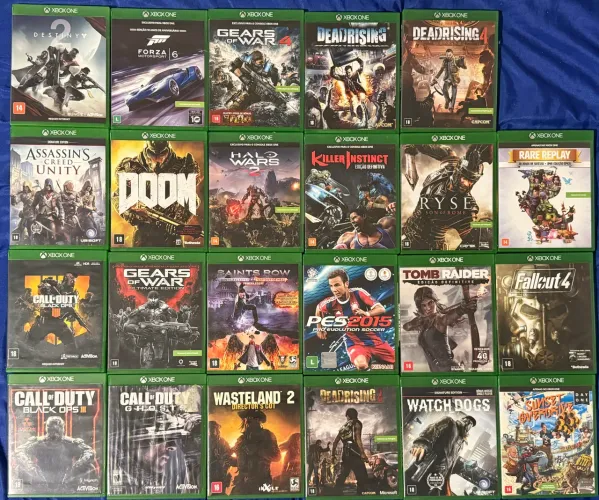 Lote Jogos XBOX ONE