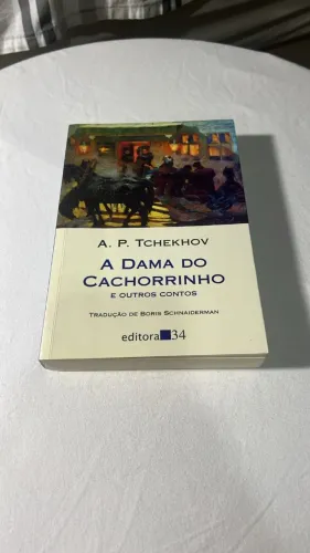 A Dama Do Cachorrinho, De Tchekhov, A. P. / Tchekhov, Anton Pávlovitch. Editora Editora 34