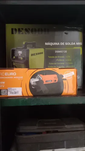 Vende se maquina de solda e lixadeira