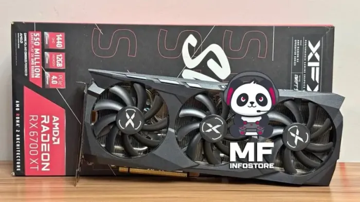 Placa de Vídeo RX 6700 XT 12GB XFX Swift