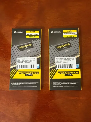 Memória RAM Corsair ddr4 - 32gb(2x16gb) 3200mhz