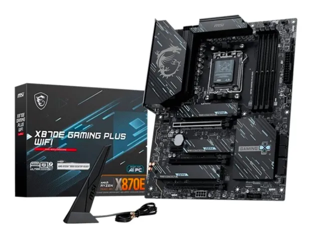 Placa-Mãe MSI X870E GAMING PLUS WIFI, AMD, AM5