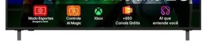 Smart TV 65 LG AI UHD 4K HDR10 Pro 3 HDMI 1 USB Wi-Fi Bluetooth