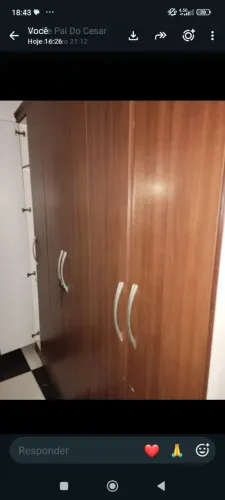 Estou colocando a venda este guarda roupa de casal