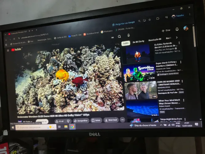 Monitor Dell 19. Articulado e todo original