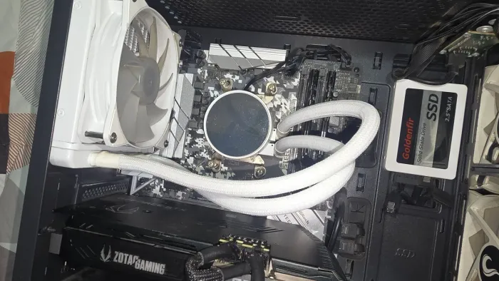 Kit am4 - B450M Steel Legend, Ryzen 5 3600X, GTX 1650 Super, 2x16Gb RAM (32Gb total).