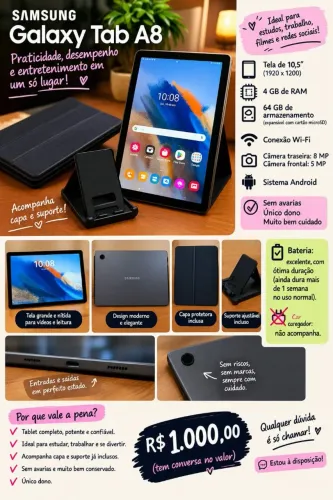 Tablet Samsung Galaxy A8