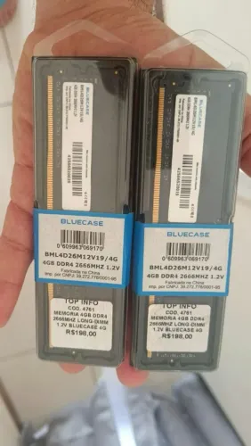 Kit ou unitário memória ram 4gb ddr4