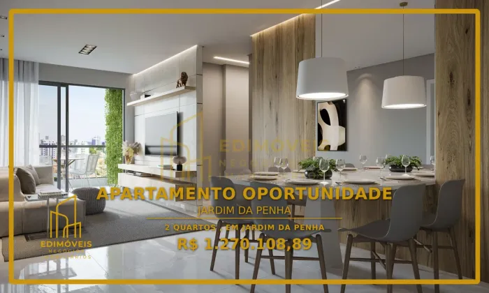 Seu Novo Lar: Apartamento Moderno em Jardim da Penha