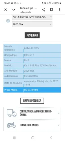 Ford KA 1.5 SE Plus 12V Flex 5P Aut. 2021