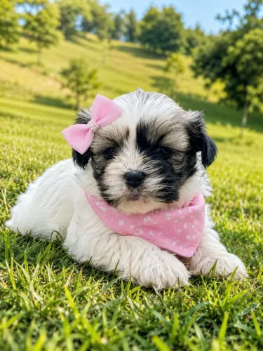 Maravilhosa filhote de lhasa apso femea 