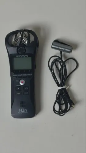 Gravador de áudio profissional ZOOM H1n
