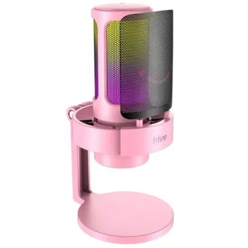 Microfone Fifine A6T Rosa