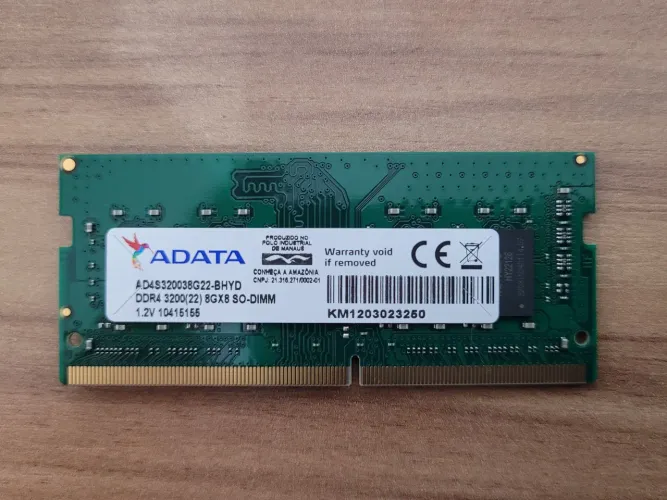Memória Adata Note 8GB - DDR4 3200