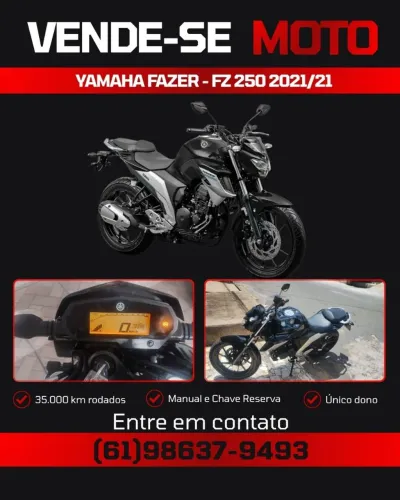 Vende-se fazer FZ 25.