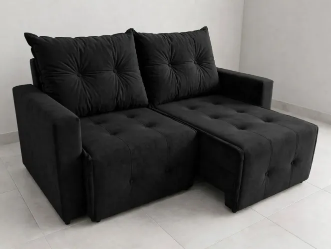 Mini sofá retrátil 1.40m em oferta de fábrica, passe o CEP (PAGAMENTO NA ENTREGA)
