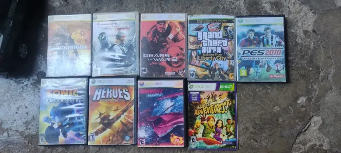 Vendo jogos de Xbox 360 18 jogos por 100Reais ,Funcionando tudo certinho!!