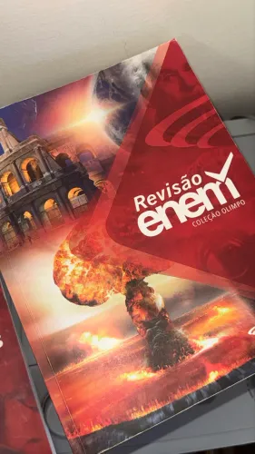 5 LIVROS PRÉ VESTIBULAR - Olimpo