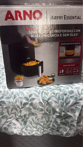 airfry arno 3,5 litros, lacrada, nova sem uso!