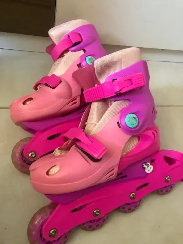Patins ajustável infantil e adulto