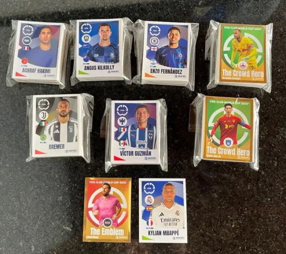 Lote Figurinhas 702 Figurinhas Mundial de Clubes 2025