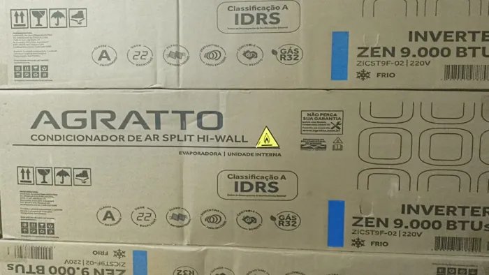 AR CONDICIONADO AGRATTO 9 MIL INVERTE