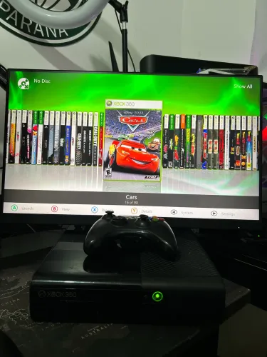 Xbox 360 super slim 3000 jogos