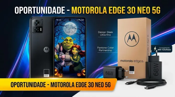 ? OPORTUNIDADE: Motorola Edge 30 Neo 5G (Black Onyx)
