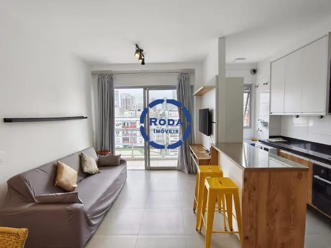 Apartamento à venda, 1 quarto, 1 suíte, 1 vaga, Boqueirão - Santos/SP