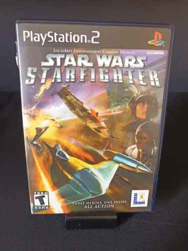 Jogo Star Wars Star Fighter PS2 