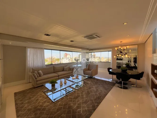 Cobertura 3 quartos com 3 suítes, 3 vagas cobertas, mobiliado, terraço com piscina - aceit