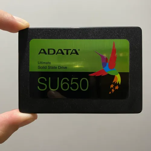 SSD Adata SU650 120GB Sata3 NAND TLC com Leitura de 520Mb/s e Gravação de 450Mb/s