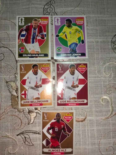 FIGURINHAS EXTRA STICKER PANINI - COPA DO MUNDO FIFA EUA 2026 E QATAR 2022