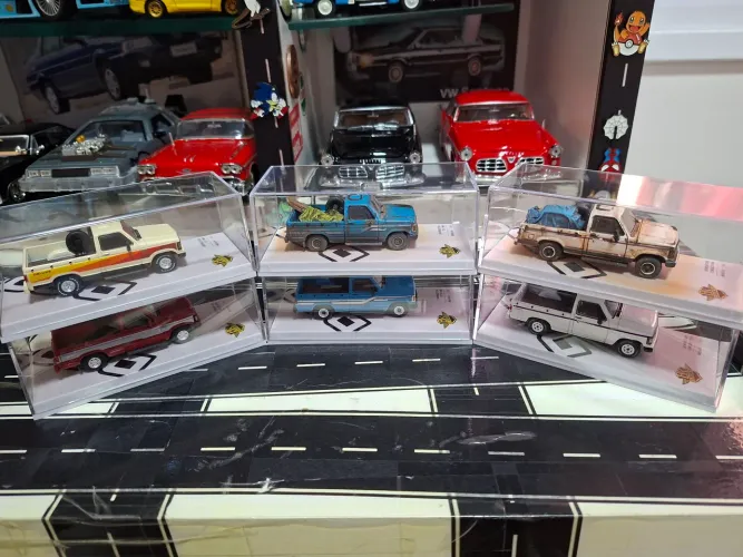 Miniaturas D20/C20 escala 1/64 BR Classics set completo raríssimas.