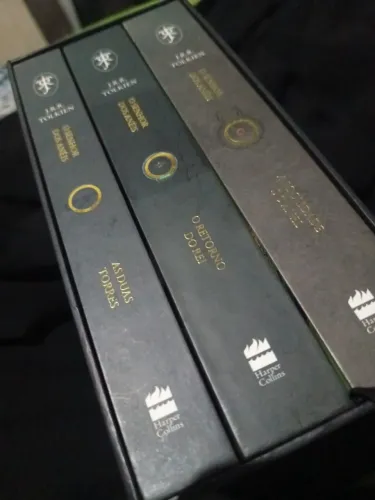 Box capa dura, O Senhor dos anéis.