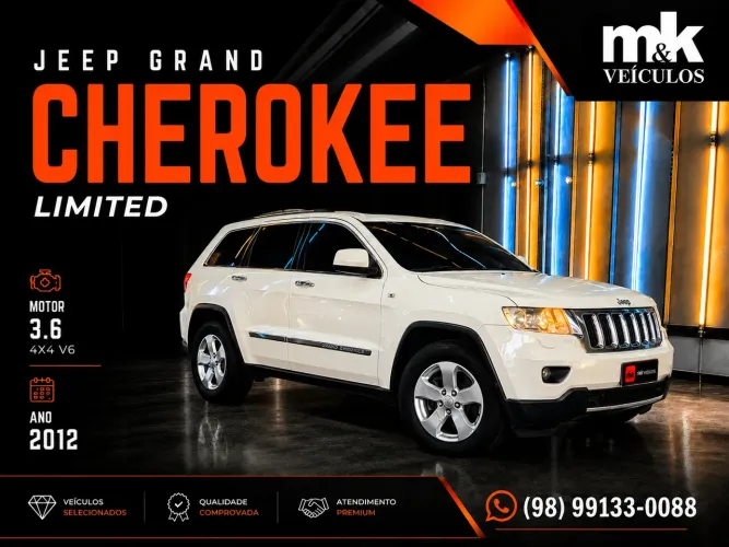 Jeep Grand Cherokee Limited 3.6 4X4 V6 Aut. 2012
