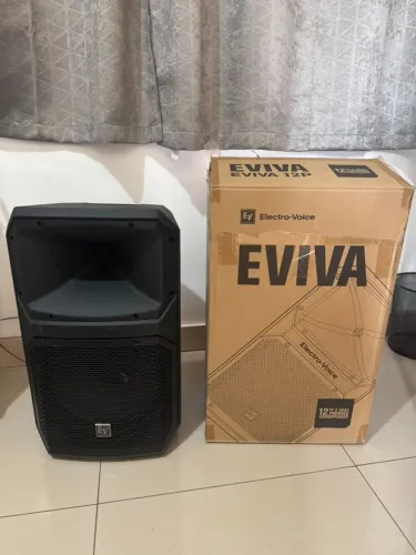 Caixa Ativa Electro-Voice EVIVA 12P - 100% Funcionando + Caixa Original