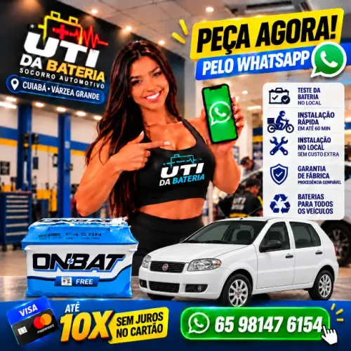 Bateria Palio ONBAT em Cuiabá >> Promoção