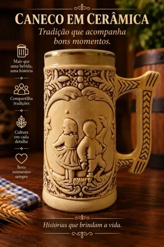 Caneca de Shop - Década 1970