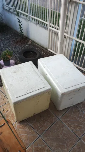 Caixa de isopor