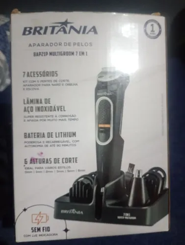 Vendo máquina Britânia em bom estado. MÁQUINA de acampamento, não é profissional.