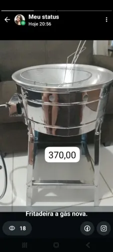 Fritadeira a gás