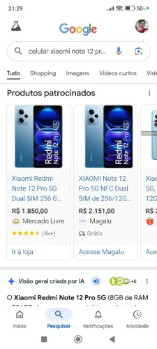 Vendo Xiaomi Redmi Note 12 Pro 5G