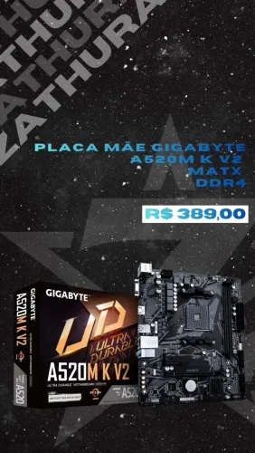 Placa mae A520