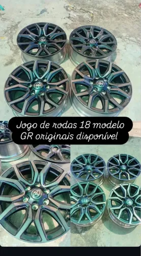 Jogo de rodas da Hilux GR disponível *97